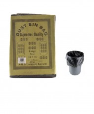 Plastic Garbage Bags Black 400g 24x36