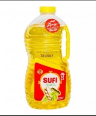 Sufi Soyabean Oil Bottles 3 Ltr